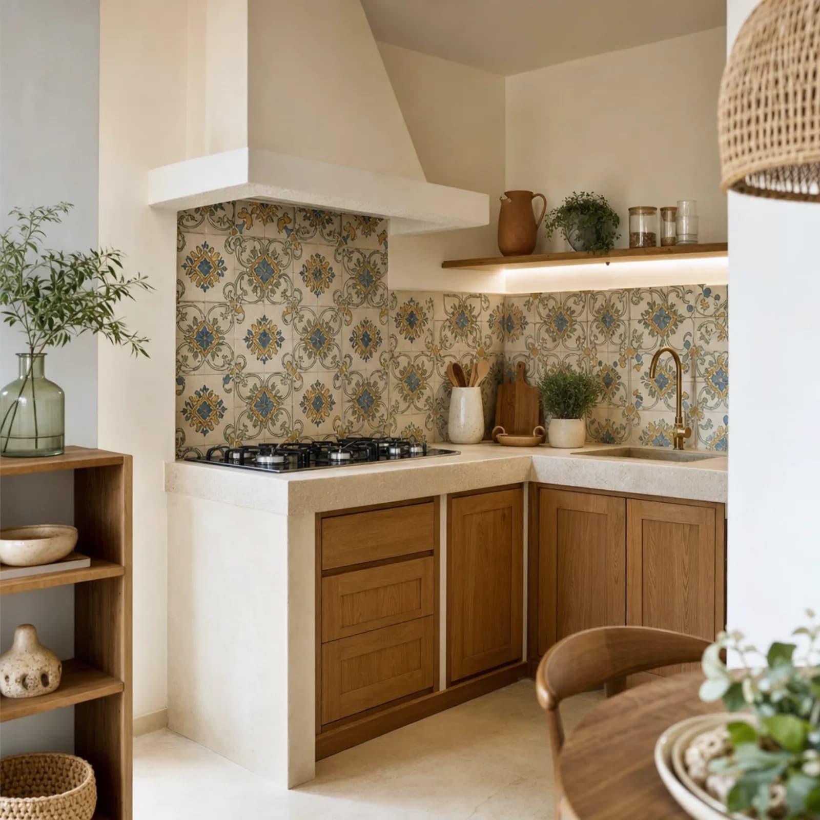 Cucina attrezzata di un appartamento Marèa a Bari